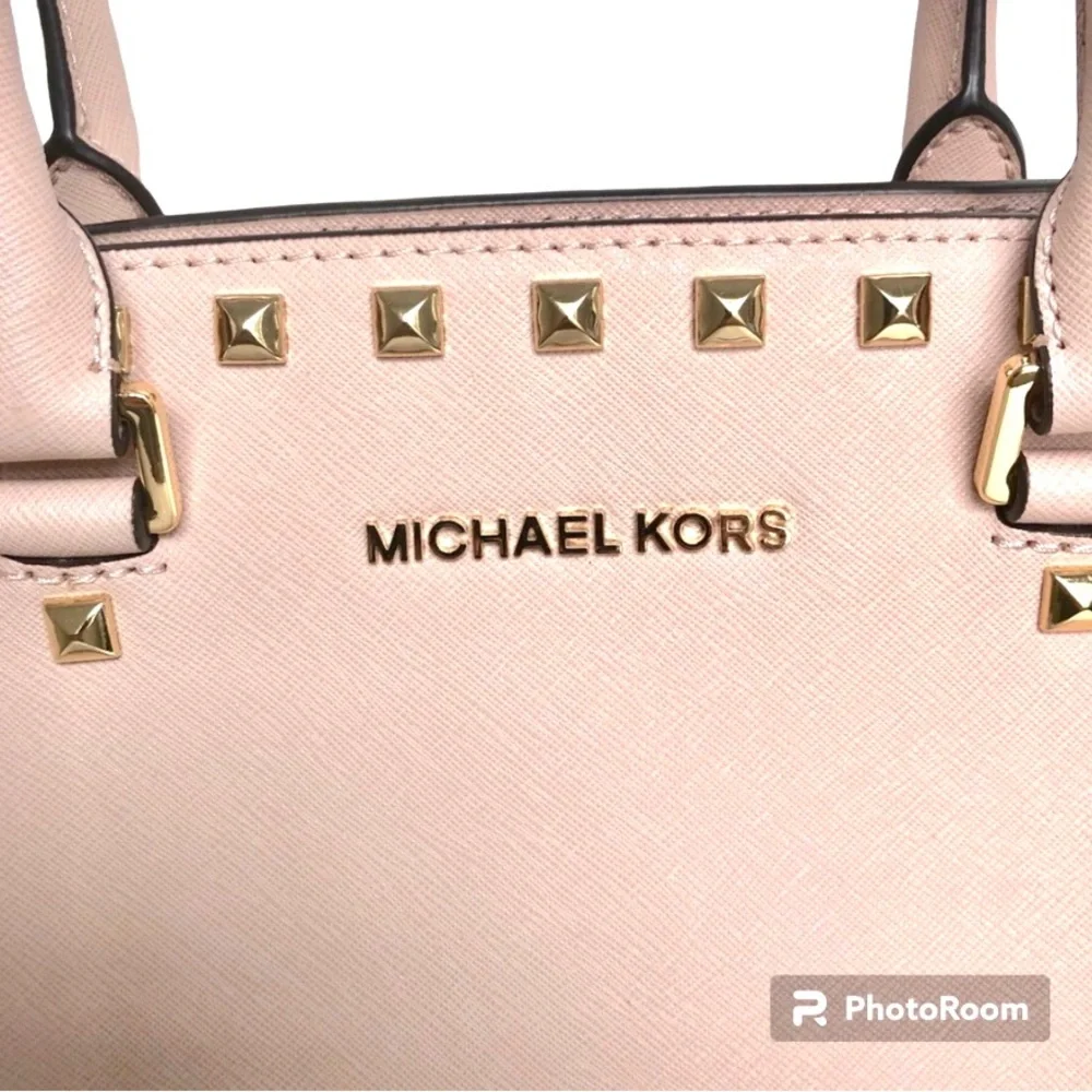 🆕 Michael Kors SELMA Satchel Shoulder Bag Blush